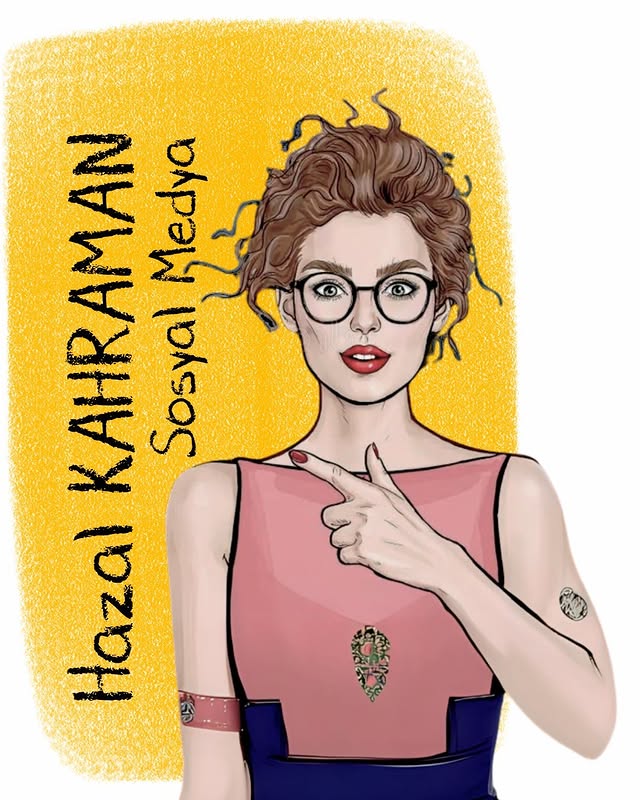 Hazal Kahraman, Sosyal Medya